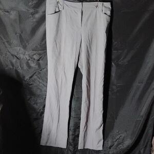 New York & Company Gray Trousers Sz 12 Tall